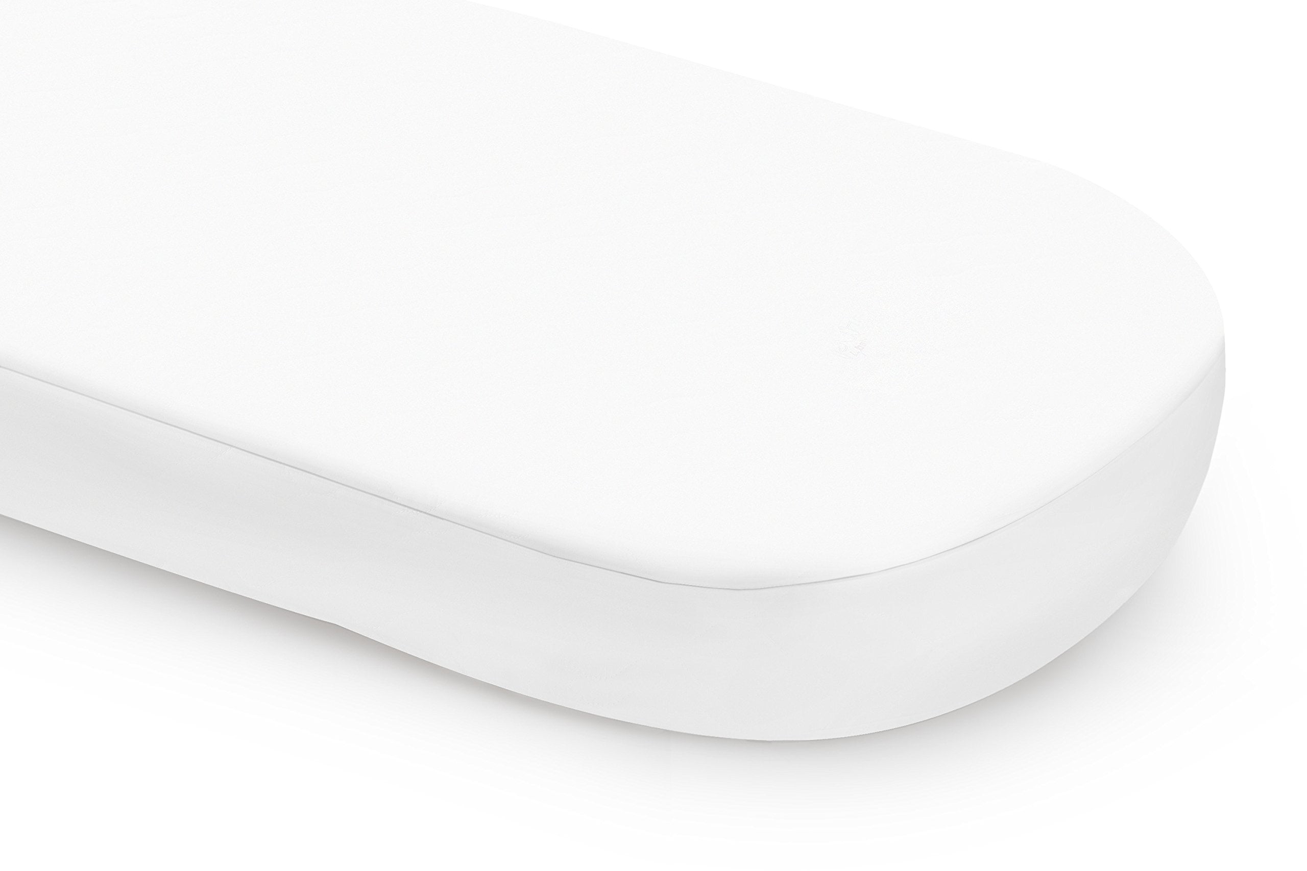 Babyletto Oval Fitted Crib Sheet White Walmart Canada