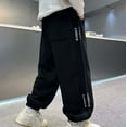 thumbnail image 5 of oqasdz Boys Jogger Pants for Winter Lined Athletic Sweatpants withed Ankles Trousers for Durable Fit Casual Outdoor, 5 of 7
