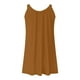 thumbnail image 4 of Vestido holgado con tirantes estilo playa para mujer: vestido de verano ligero y elástico con cuello en V, 4 of 5