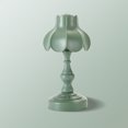 thumbnail image 4 of Luces de mesa 2w Forma de flor Decoración LED Lámparas nocturnas de ahorro de energía Encuentro Adorable Iluminación decorativa para dormitorio Hotel Grey Green Sweethay HA011360-01B, 4 of 7