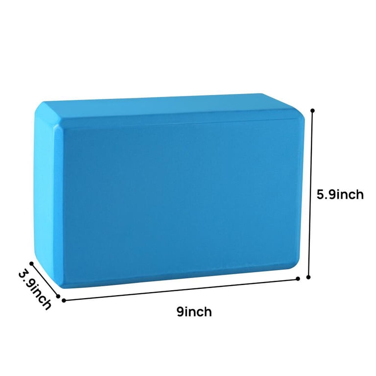 Lot De 2 Briques De Yoga En Liège - 22,5x14,5x7 Cm, 100% Liège Naturel, Pour étirements Et Soutien