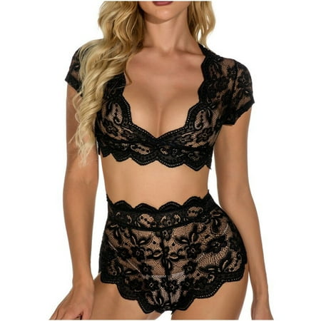 Henpk New Arrivals 2024 Now Trending 2024 Sexy Lingerie For Women Naughty For Sex Lingerie Plus Size Clearance Womens New Sexy Underwear New Womens Lace Blouse Underwear Sexy Underwear Under Black XL