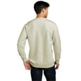 thumbnail image 2 of District Male Crew Neck Sweatshirt Dt6104 Oatmeal Hthr Large, 2 of 4