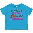 thumbnail image 3 of Inktastic I Watch Football with My Grandpa Girls Baby T-Shirt, 3 of 5