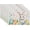 Easter Bunny, variant on Easter Rabbit Eggs Placemats Set of 6, Washable Linen Place Mat Heat Resistant Non Slip Kitchen Dining Table Mats 12x18 Inch