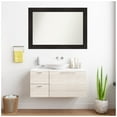 thumbnail image 7 of Amanti Art Custom Framed Wall and Bathroom Mirror (30.75 x 43.75 in.), Furniture Espresso Frame, 7 of 7
