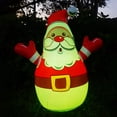 thumbnail image 7 of Cheapark 32 Inch Christmas Inflatable Santa - Luminous Color-Changing Design for Indoor/Outdoor Parties, Festive Holiday Decor, 7 of 7