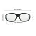 thumbnail image 2 of Enzo Date Detachable Protective Eyewear, Polycarbonate Black, 2 of 6
