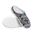 thumbnail image 3 of Lsque Video Game Pattern Womens Comfort Cotton on Scuff With Memory Foam and Anti-skid Sole Slipper-35/36, 3 of 7