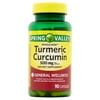 Spring Valley Whole Herb Turmeric Curcumin Capsules, 500 mg, 90 Ct