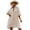 Apricot, variant on AJZIOJIRO Women Summer Casual Dress Solid Color Sundress Swing Dresses for Women S-XL