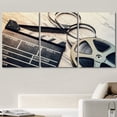 thumbnail image 2 of wall26 Canvas Print Wall Art Set Film Camera and Clapper Board on Wood Table Pop Culture Movies Photography Realism Chic Scenic Colorful Multicolor for Living Room, Bedroom, Office - 16"x24&quot, 2 of 5