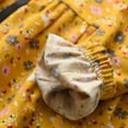 thumbnail image 5 of newwalpole Fashion Little Girls Floral Dress Long Sleeve Ruffled Cute Spring Autumn Yellow for Size 7-8 Years, 5 of 9