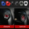 thumbnail image 4 of Almencla Automobile Car Ignition Switch Protective Cover Smooth Easy Install Grey, 4 of 7
