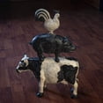 thumbnail image 3 of SUMMIT COLLECTION Rustic Decor Barnyard Designs Stacked Farm Animals Cow Pig Chicken Figurines 18.5 inches Tall Kitchen Dining Room Farmhouse Decor, 3 of 5