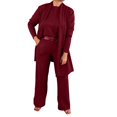 thumbnail image 2 of Pyhlmscde Women's New Knitted Slim Fit Tank Top Pants Sports Set Pants Three Sets, Sweatsuits Women 2 Piece Outfit, Womens Loungewear Set, Two Piece Sets for Women, 2 of 6