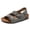 a12-Grey, variant on KPOPLK Baby Girl Boy Sandals Premium Soft Anti-Slip Sole Infant Baby Sandals Summer Casual Beach Shoes Bowknot Princess Dress Flats Prewalker First Walker Shoes Size 4,White