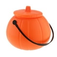 thumbnail image 4 of Seau à Bonbons Citrouille d'Halloween avec Poignée pour Fête, 4 of 8