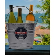 Behrens High Grade Steel 1205 5 Quart Hot Dipped Galvanized Steel Pail