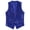 Royal Blue, variant on Men's Shiny Sequined Vest Sleeveless V-neck Waistcoat Open Front Jacket Coat Vest Tops Royal Blue 150/M