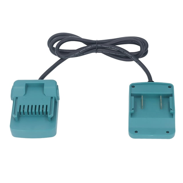 Cable alargador adaptador de batería de litio de 18 V, ABS, 2 x 1,5 mm², herramienta con clip para cinturón para Hikoki de 1,6 m.