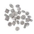 thumbnail image 2 of Billuyoard Juego de broches de Metal de 50 piezas, tachuelas para manualidades, sujetador de ropa, conjunto de botones de abrigo de fijación Vintage, Artesanía Billuyoard HA061220-00, 2 of 6
