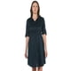 thumbnail image 4 of Vestido Maternidad Camisero Cómodo Elegante Vestido Embarazo Casual Oficina Manga Ajustable Color Azul Marino, 4 of 5