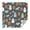 Happy Halloween (67), variant on Pumpkin Spooky Square Table Cover Wrinkle Resistant Washable Happy Halloween Tablecolths Tablecloth for Halloween Birthday Wedding Graduation (52x52 Inch)