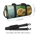thumbnail image 2 of KLL Fresh Passion Fruit Still Life Duffle Bag For Men Women Sport Gym Fitness Tote Travel Training Workout Basketball Football Weekender, 2 of 6