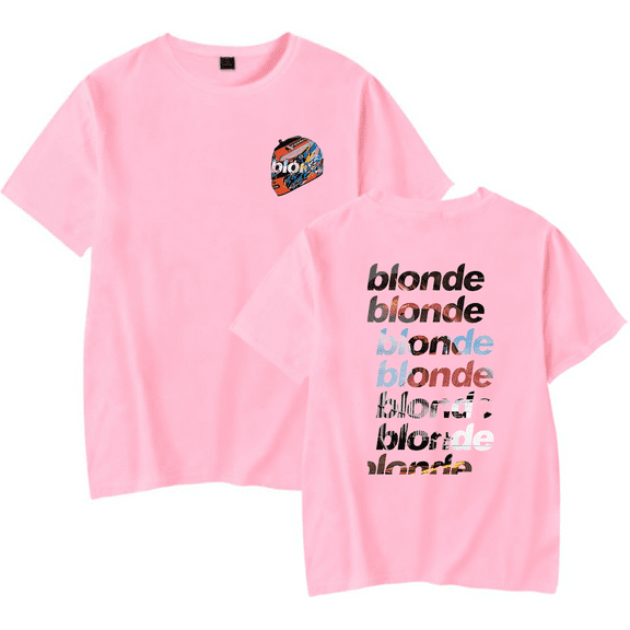 Frank Ocean Merch T-Shirt Blonde Blond T Shirt Men Women Rapper Graphic Print Men Women Casual Streetwear Tee Tops