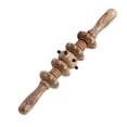 thumbnail image 3 of Rodillo de corporal Rodillo Abdominal de madera Barras de de 9 ruedas para piernas Abdomen Deportes de interior Ejercicio Yoga Fitness estilo A Sunnimix rodillo de masaje, 3 of 8