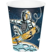 Creative Converting 360513 9 oz Space Skater Hot & Cold Cup