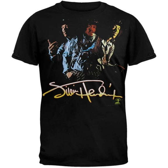 Jimi Hendrix Men's Smash Hits T-shirt X-Large Black