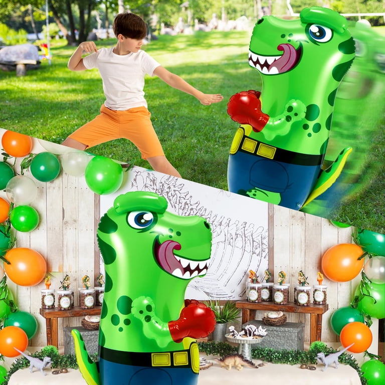 Inflatable Tiger Punching Bag For Kids - 47 Inch Bop Bag For Boxing & Karate (Age 6+)