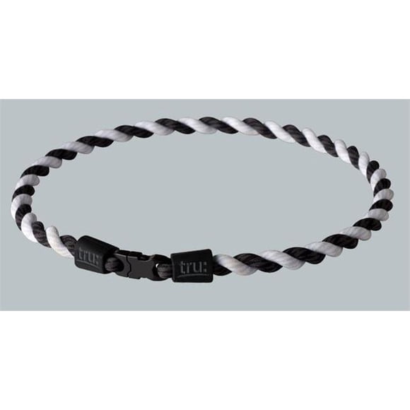 Encore Select TRU-76 Small Performance Titanium Necklaces - Black and White
