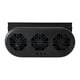 thumbnail image 1 of Ventilador de ventana de coche Fácil de instalar Accesorios para coche Ventanas laterales Ventilador de ventilación automático negro, 1 of 9