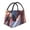 Flower White Horse, variant on Vsdgher Panda With Crown And Stars Print Insulated Reusable Bags with Sturdy Zipper and Handles, Foldable Totes for Hot or Cold Food Bring or Delivery