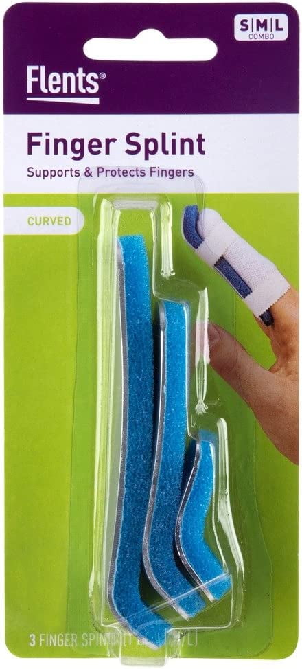 Flents Finger Splint, Value Pack, 3 Piece Assortment