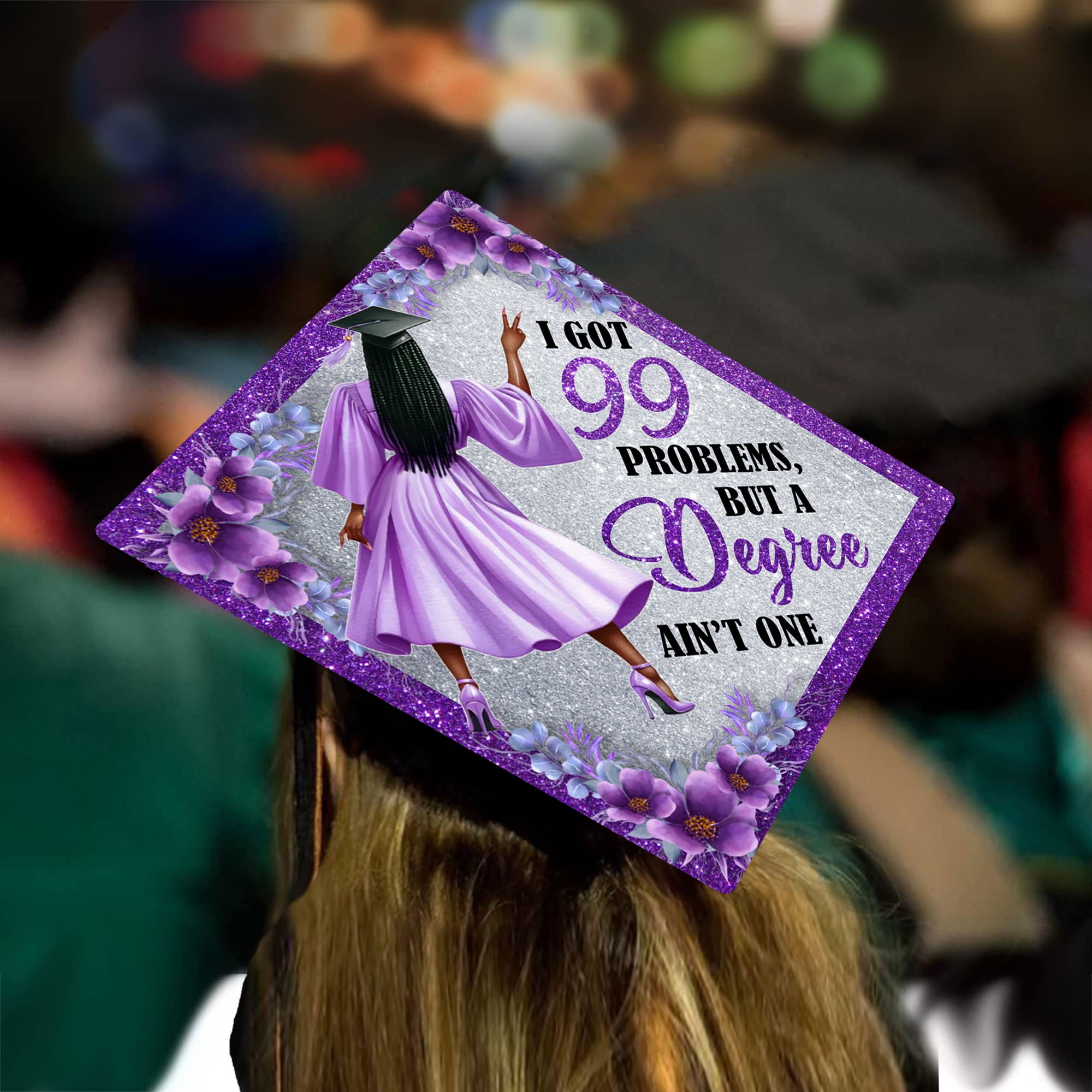 99 Problems- JayZ Grad Cap Tassel Topper