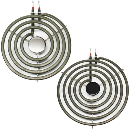 

Replacement Frigidaire 31-3979-00-01 8 inch 5 Turns & 6 inch 4 Turns Surface Burner Elements - Compatible Frigidaire 316442301 & 316439801 Heating Element for Range Stove & Cooktop