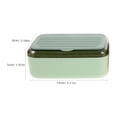 thumbnail image 2 of ETHZZLE 2Pcs Self Draining Double Layer Soap Holder with Cover Assorted Colors for Home, 2 of 6