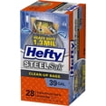 thumbnail image 2 of Heavy Duty Large Clean-Up Trash Bags, 39 Gallon, 28 Count, 2 of 5
