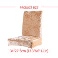 thumbnail image 3 of Inteprter Funda elástica para silla de comedor, multicolor, resistente al desgaste, Universal, las cuatro estaciones, estilo Simple, fundas reclinables, Decoración del hogar Dorado Inteprter HA012485-13, 3 of 6