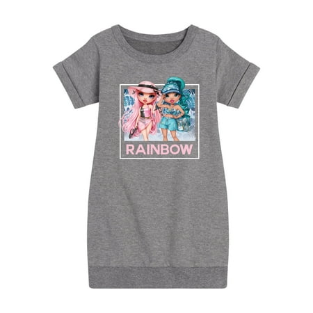 

Rainbow High - Blue Leaf Frame - Toddler & Youth Girls Fleece Dress