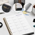 thumbnail image 3 of 2027-2028 Planner - Academic Weekly & Monthly Planner 2027-2028 with Monthly Tabs, 5.6" x 8.2", Jan. 2027 - Jun. 2028 Flexible Cover, Wirebound Month Label, 3 of 8