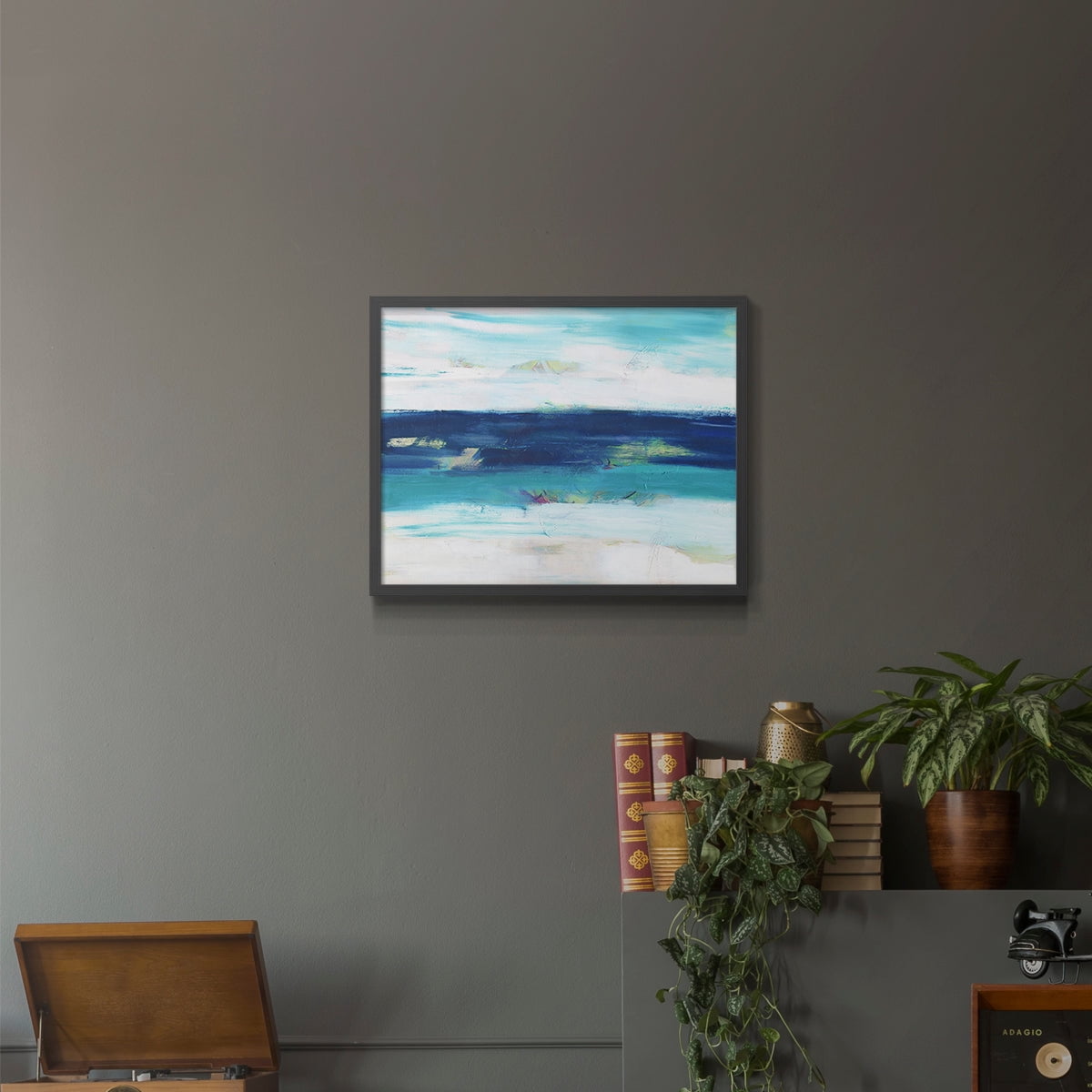 Above Us Only Sky by Judith Shapiro - Restickable Framed Giclée Print