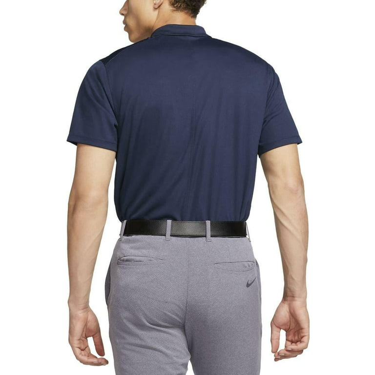 Nike Men's Nike Dri-fit Victory Polo, Obsidian/White, Small
