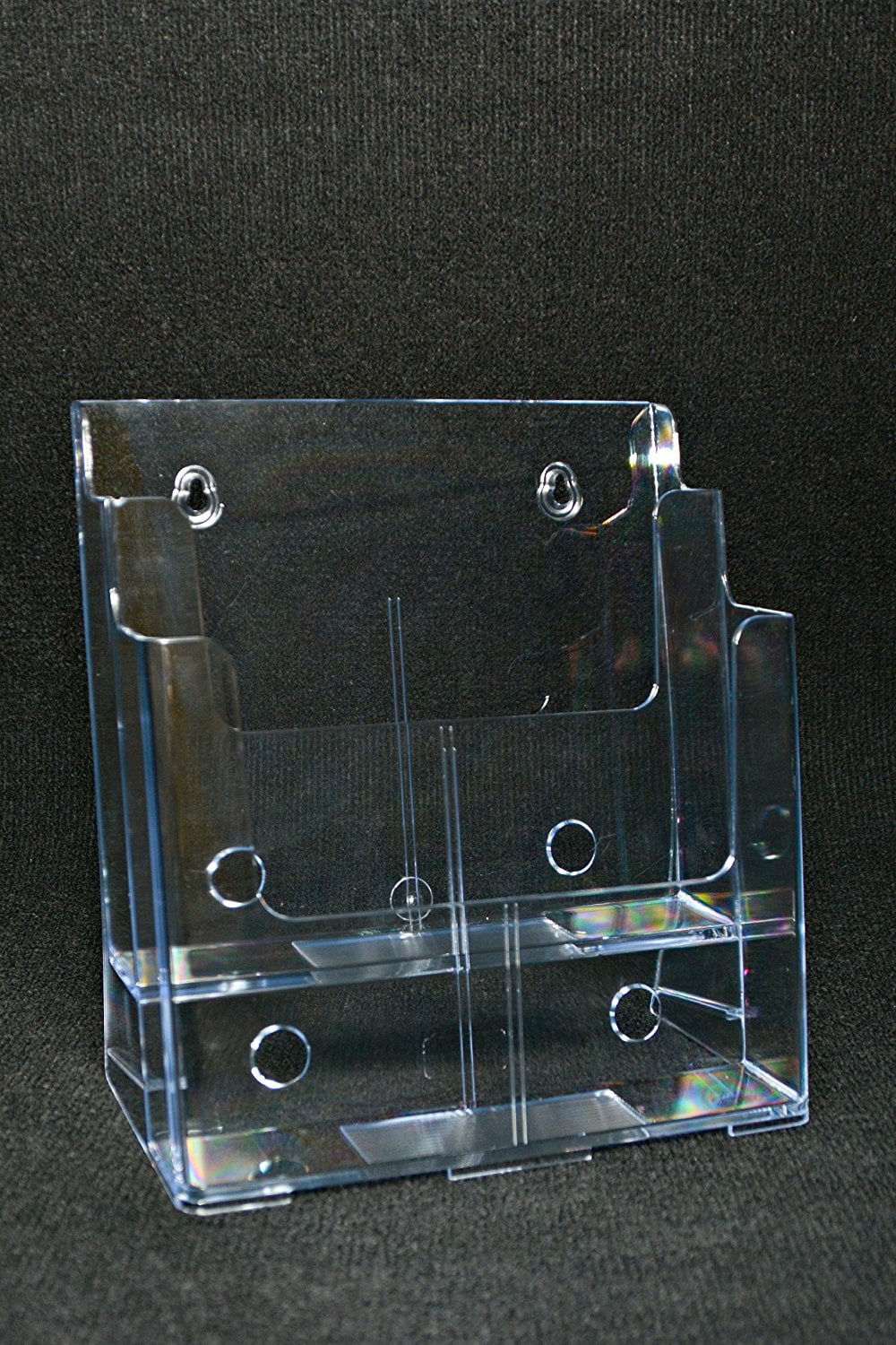 2 Pocket Letter Size Brochure Holder 81/2" X 11", Ideal for brochures