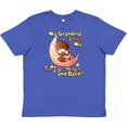 thumbnail image 3 of Inktastic My Grandma Loves Me to the Moon and Back Youth T-Shirt, 3 of 5