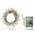 thumbnail image 3 of Artificial Imitation Berry Wreath Door Hanging, Festive Decoration, Suitable For Indoor And Outdoor Versatile Scenes, Welcome Guests To Add Festive Atmosphere, Ideal Outdoor Home Decor Thanksgiving, 3 of 3